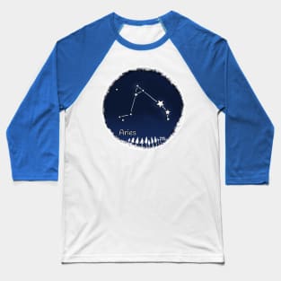 Aries sign - horoscope Baseball T-Shirt